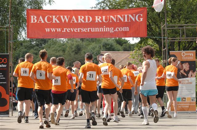 Reverse running — have you tried jogging backwards yet?