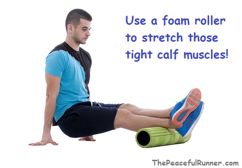 Calf Pain foam roller