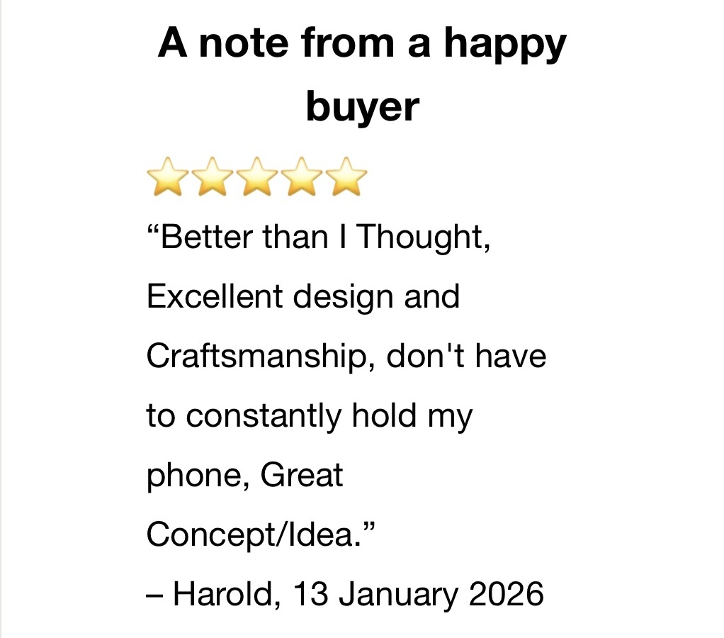 5 star Etsy Review from a verified buyer