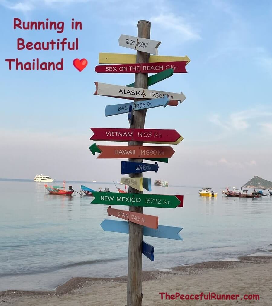 Running in Beautiful Thailand