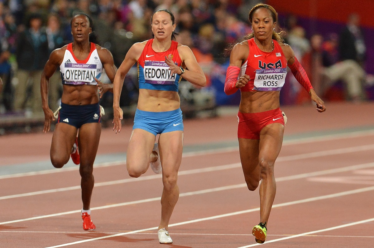 Sanya Richards-Ross 2012 Olympics in London England