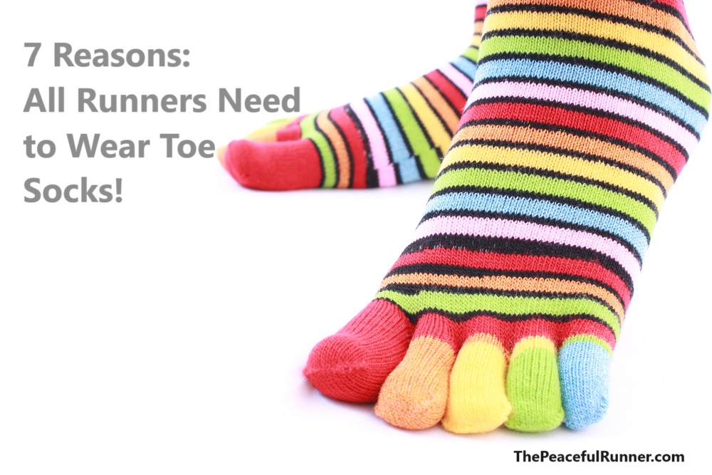 Rainbow Toe Socks